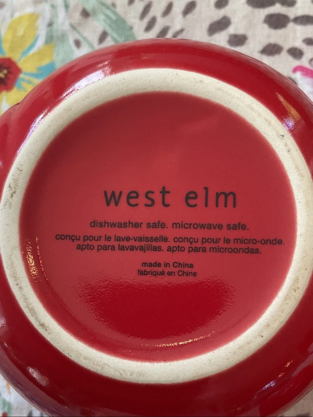 West Elm Red Owl Measuring Cups
